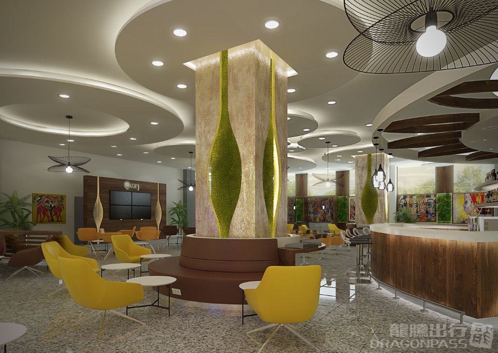 Pearl Lounge (Departures) — seating area