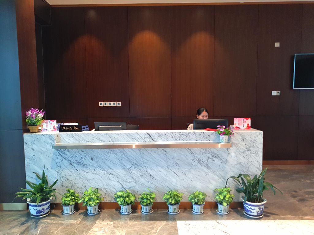 First Class Lounge Wuh — food & bar