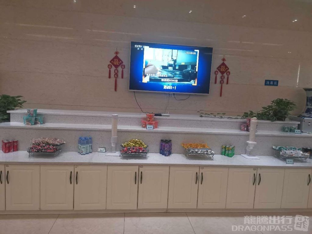 First Class Lounge 01 — food & bar