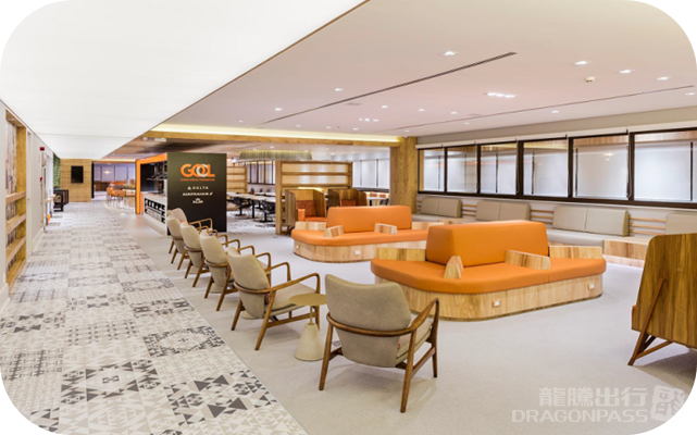Lounge GOL Smiles — seating area