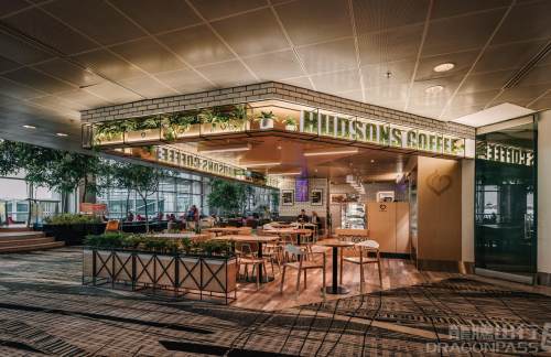新加坡樟宜機場Hudsons Coffee